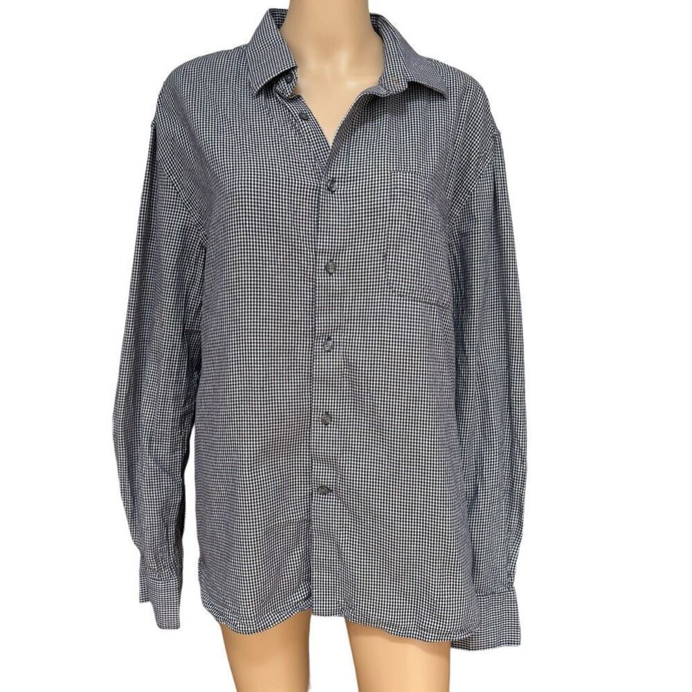 Joseph Abboud cotton/cashmere blend button down shirt size XL